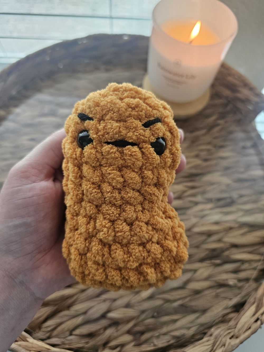 Handmade Spicy Chicken Nugget Plushie